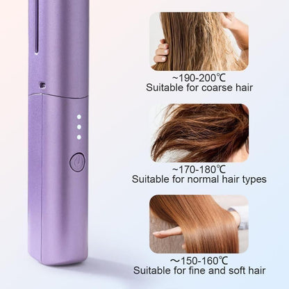 Elara Smooth Cordless Mini Hair Straightener