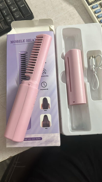 Elara Smooth Cordless Mini Hair Straightener