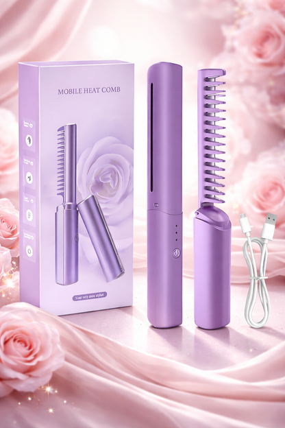 Elara Smooth Cordless Mini Hair Straightener