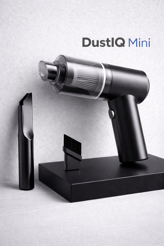 DustIQ Mini  | Portable Air Duster Wireless Vacuum Cleaner